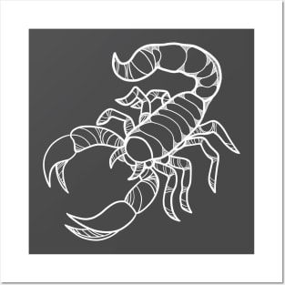 Zodiac sign set - Scorpio - scorpion Posters and Art